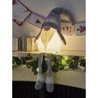 Very Home Led Dangly Legs Gonk Christmas Decoration