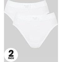 Sloggi Double Comfort Tai 2 Pack - White