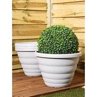 Wham Set Of 4 H344 Beehive 48Cm Round Pot