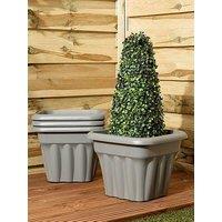 Wham Set Of 4 Vista 33Cm Square Planter
