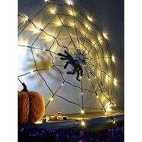 Very Home Spider Web Light Halloween Decoration