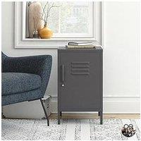 Dorel Home Bradford Metal Locker End Table