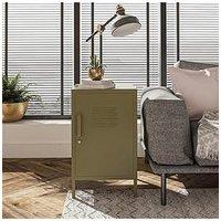 Dorel Home Bradford Metal Locker End Table