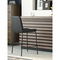 Dorel Home Corey Counter Stool Black Faux Leather