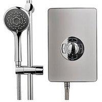 Triton Collection Ii 9.5Kw Electric Shower - Brushed Steel