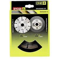 Ryobi Rak6Agd115 Angle Grinder 115Mm Cutting Kit (6-Piece)