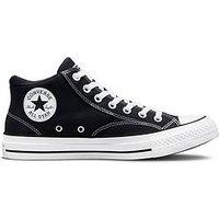 Converse Mens Malden Street Mid Trainers - Black/White