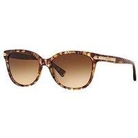 Coach Light Brown Cat Eye Sunglasses