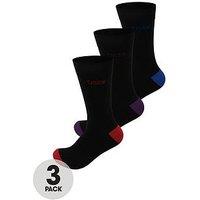 D555 Phoenix 3 Pack Cotton Rich Luxury Socks
