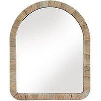 Very Home Water Hyacinth Arch Wall Mirror 53X43Cm