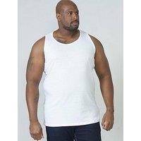 D555 Fabio Muscle Vest - White