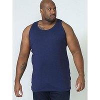D555 Fabio Muscle Vest - Navy