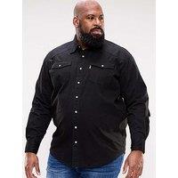 D555 Duke London Western Style Denim Shirt