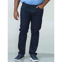 D555 Cedric Tapered Fit Stretch Jeans - Indigo