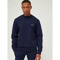 Lacoste Crew Neck Sweatshirt - Navy