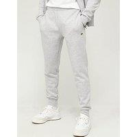 Lacoste Fleece Jersey Joggers - Light Grey