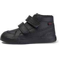 Kickers Tovni Hi Top Velcro Strap - Black