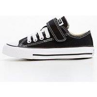 Converse Kids Easy-On Velcro Ox Trainers - Black