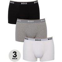 Boss 3 Pack Power Trunks - Black/White/Grey