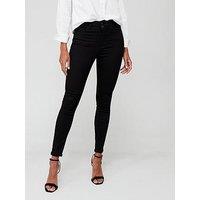 V By Very Sienna High Waist Sculpt Skinny Jean - Black
