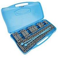 A-Star 25 Note Chromatic Glockenspiel Blue With Silver Keys