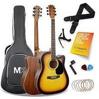 Mx Cutaway Electro Acoustic Guitar Pack - Sunburst