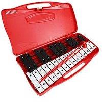 A-Star 25 Note Chromatic Glockenspiel Traditional Red