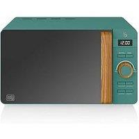 Swan 20L Nordic 800W Microwave- Green