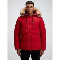 Zavetti Canada Oshawa 2.0 Padded Parka - Red
