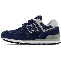 New Balance 574 Kids Trainers - Navy