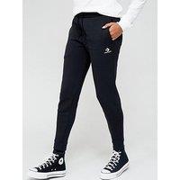 Converse Womens Star Chevron Joggers - Black