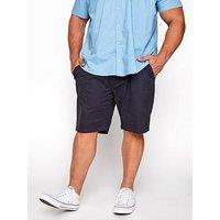 Badrhino Stretch Chino Shorts - Blue