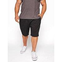 Badrhino Stretch Rugby Shorts - Black