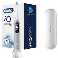 Oral-B Io6 Grey Opal Electric Toothbrush + Travel Case