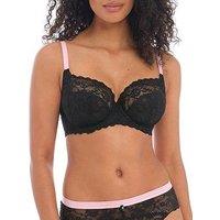 Freya Underwired Side Support Bra - Black
