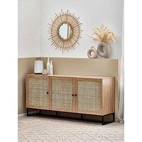 Julian Bowen Padstow 3 Door Sideboard - Oak