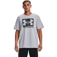 Under Armour Training Abc Camo Boxed Logo Short Sleeve T-Shirt - Grey