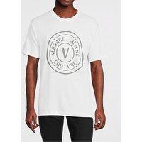 Versace Jeans Couture Circle Logo T-Shirt - White