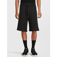Versace Jeans Couture Logo Print Jersey Shorts - Black