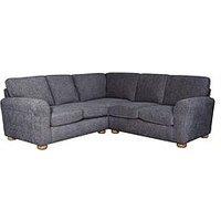 Very Home Bailey Fabric Corner Sofa - Navy - Fsc Certified
