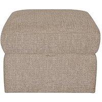 Very Home Bailey Fabric Footstool - Stone - Fsc Certified