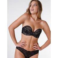 Wonderbra Refined Glamour Ultimate Strapless Bra - Black