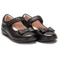 Lelli Kelly Girls Perrie Bow School Shoes - Black