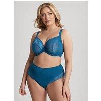 Sculptresse Roxie Plunge Bra - Atlantic Blue