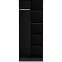 Swift Cube Ready Assembled Open Shelf Unit - Black - Fsc Certified
