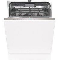 Hisense Hv693C60Uk 16- Place Integrated Dishwasher With Invertor, End Light And Ion Technology