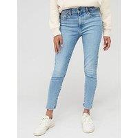 Levi'S 720 High Rise Super Skinny Jean - Medium Indigo Worn In