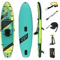 Bestway Hydro-Force Freesoul Tech Sup Inflatable Convertible Stand-Up Paddleboard And Kayak Set 11Ft 2