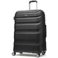 Rock Luggage Bali 8 Wheel Hardshell Large Suitcase - Black