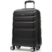 Rock Luggage Bali 8 Wheel Hardshell Cabin Suitcase - Black